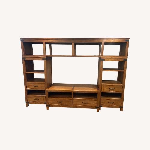 Arhaus Bookshelf with 2 Drawersunit AptDeco