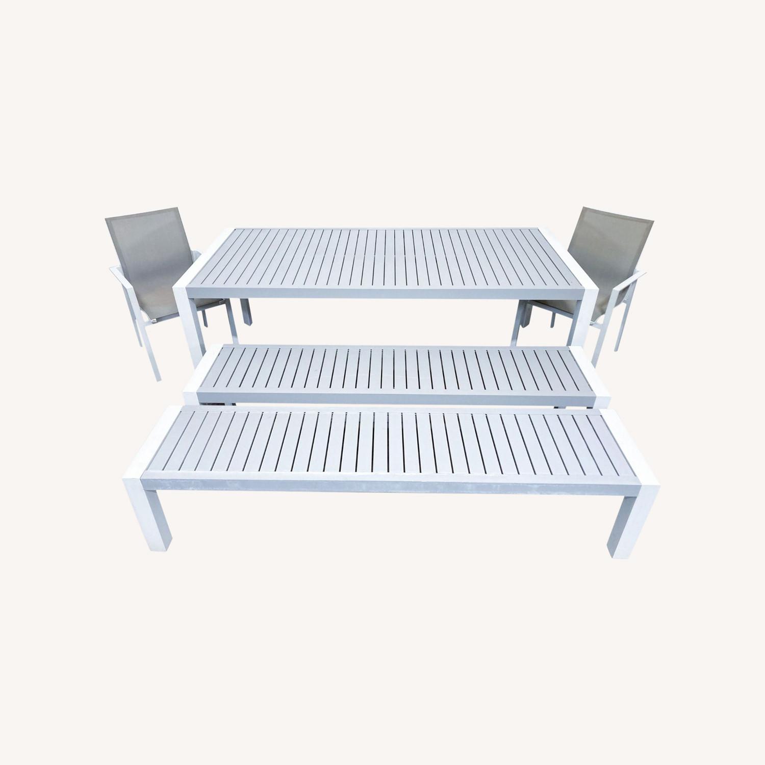 Living Spaces Outdoor Dining Set - AptDeco