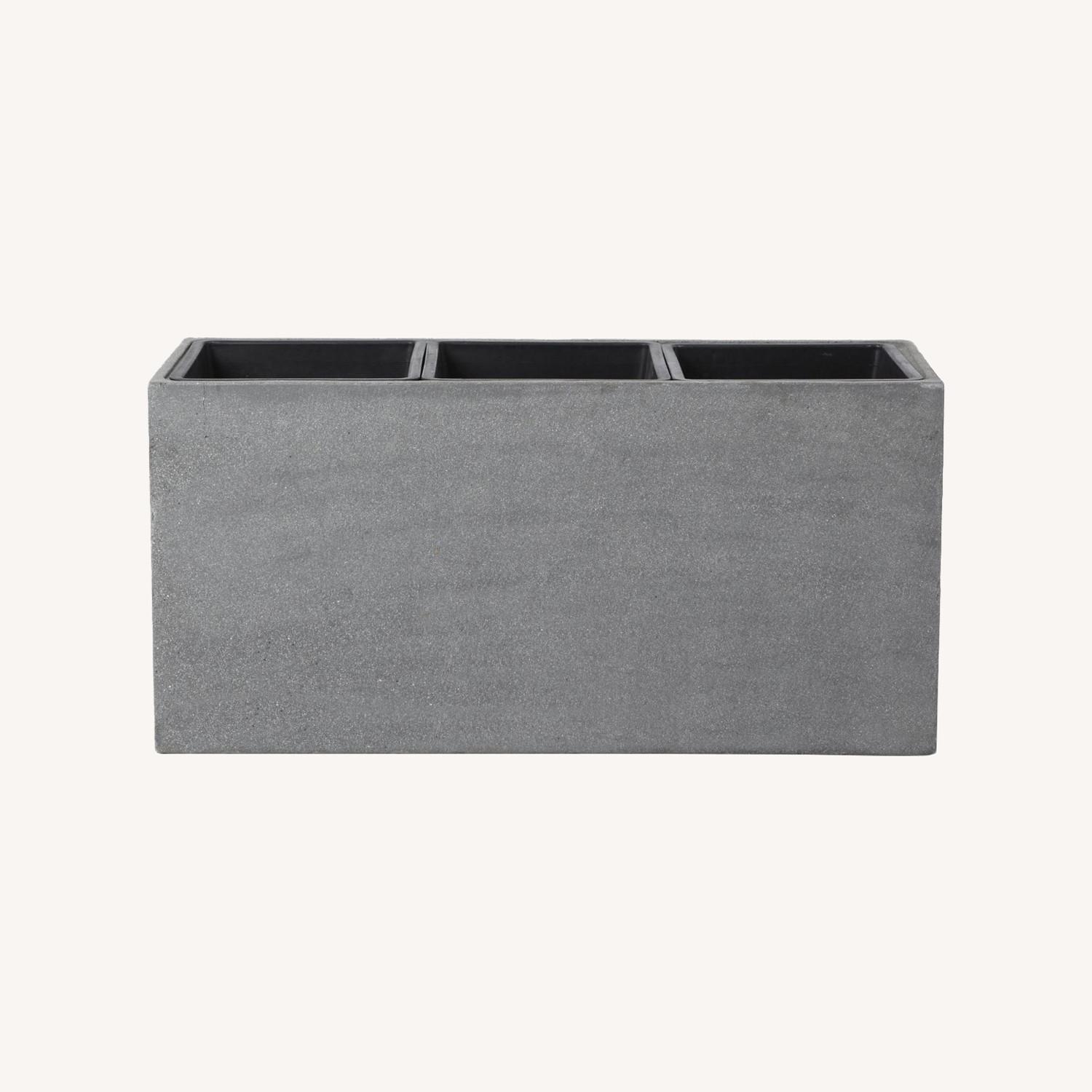 West Elm Cityscape Indoor/Outdoor Planter - image-0