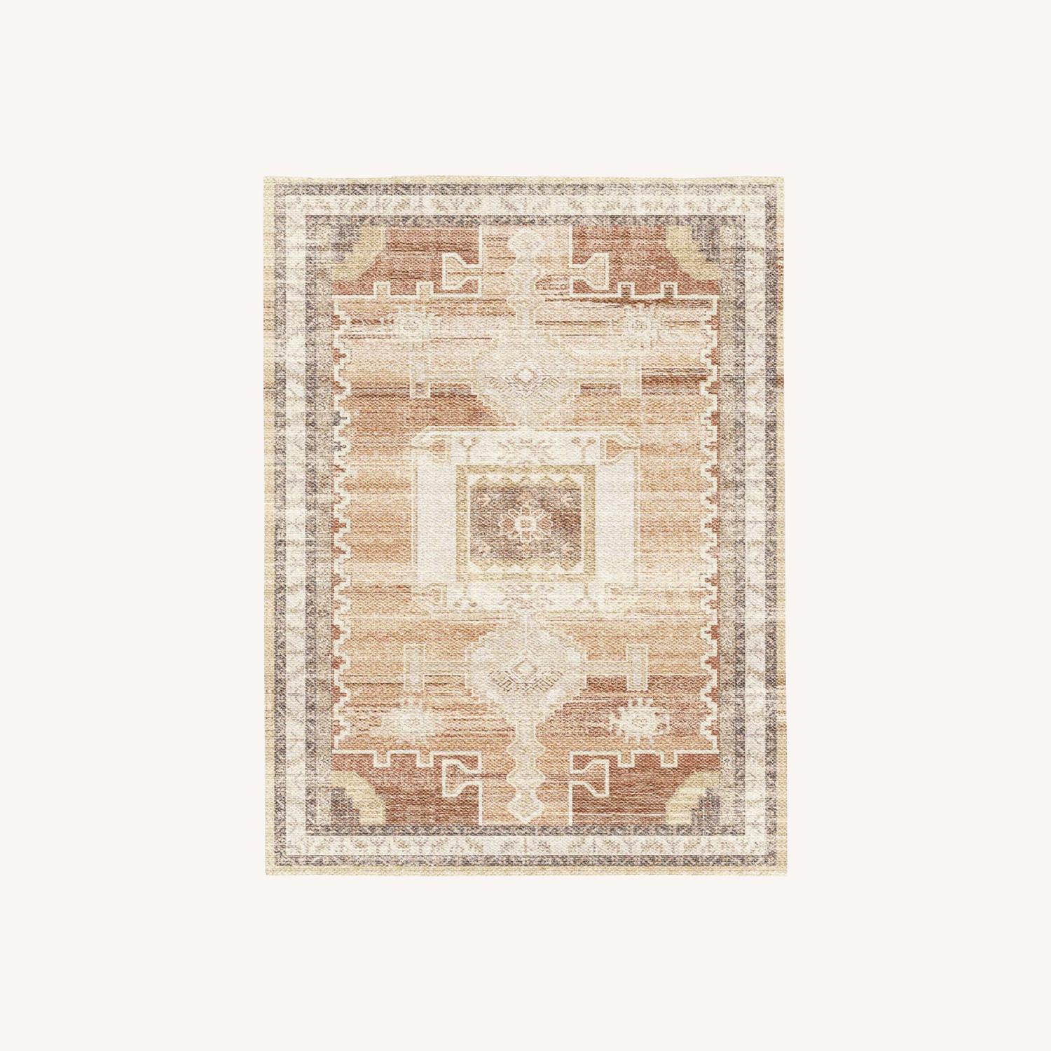 West Elm Tuspa Rug 8X10 Feet Sand AptDeco