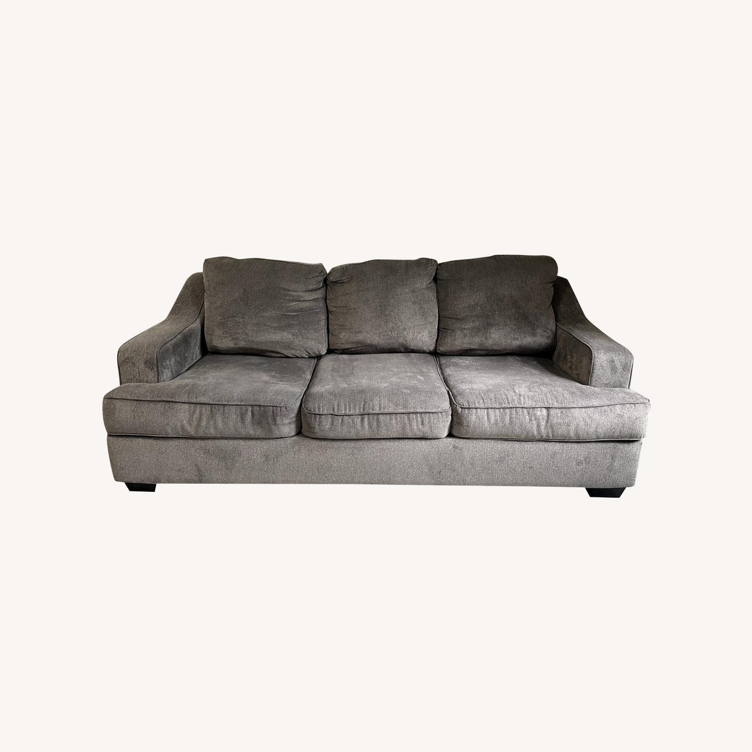 Wayfair Grey Pull Out Couch - image-0