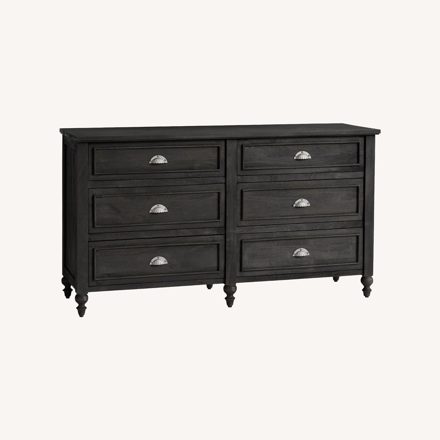 Pottery Barn Black Dresser