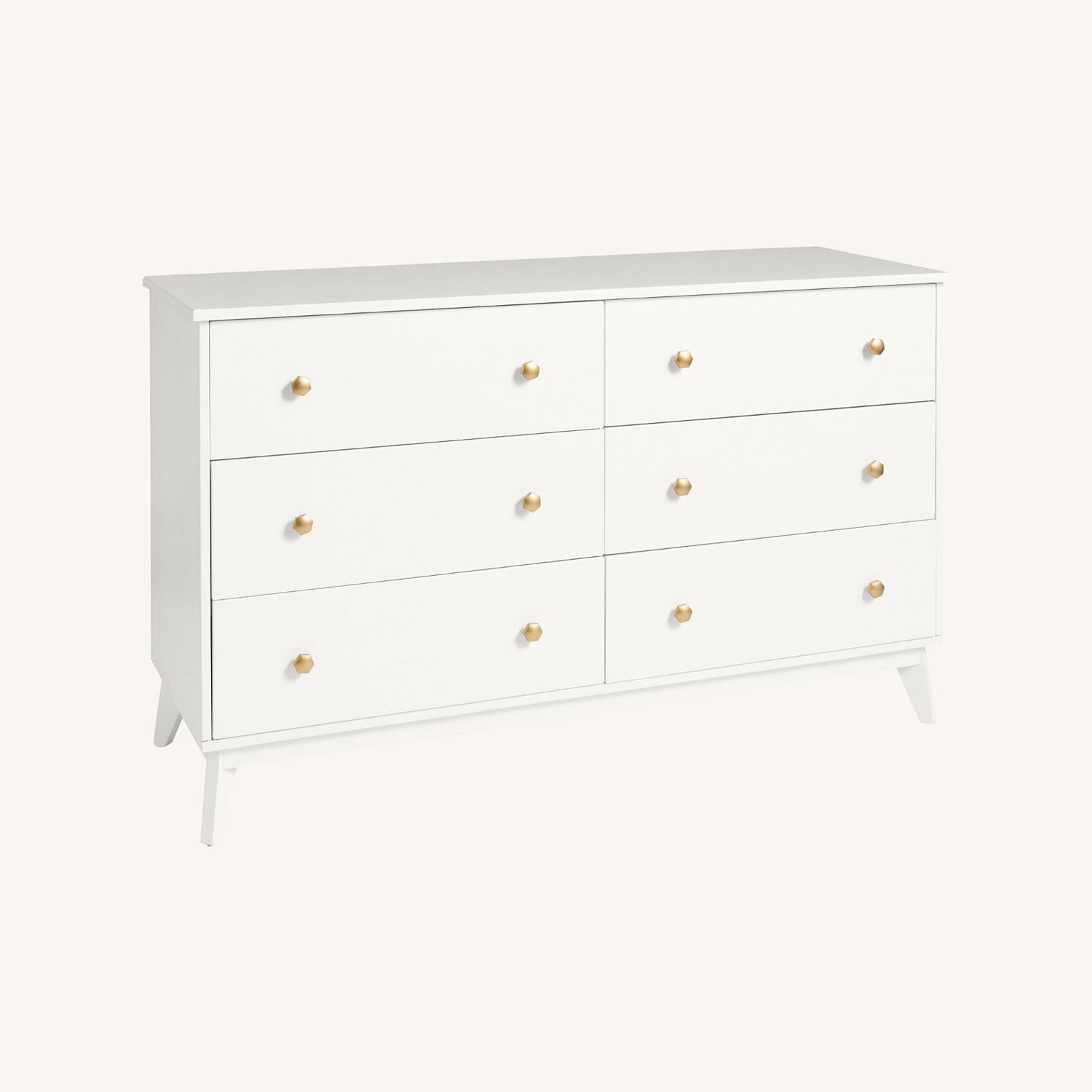 Pottery Barn Keaton 6Drawer Wide Dresser AptDeco