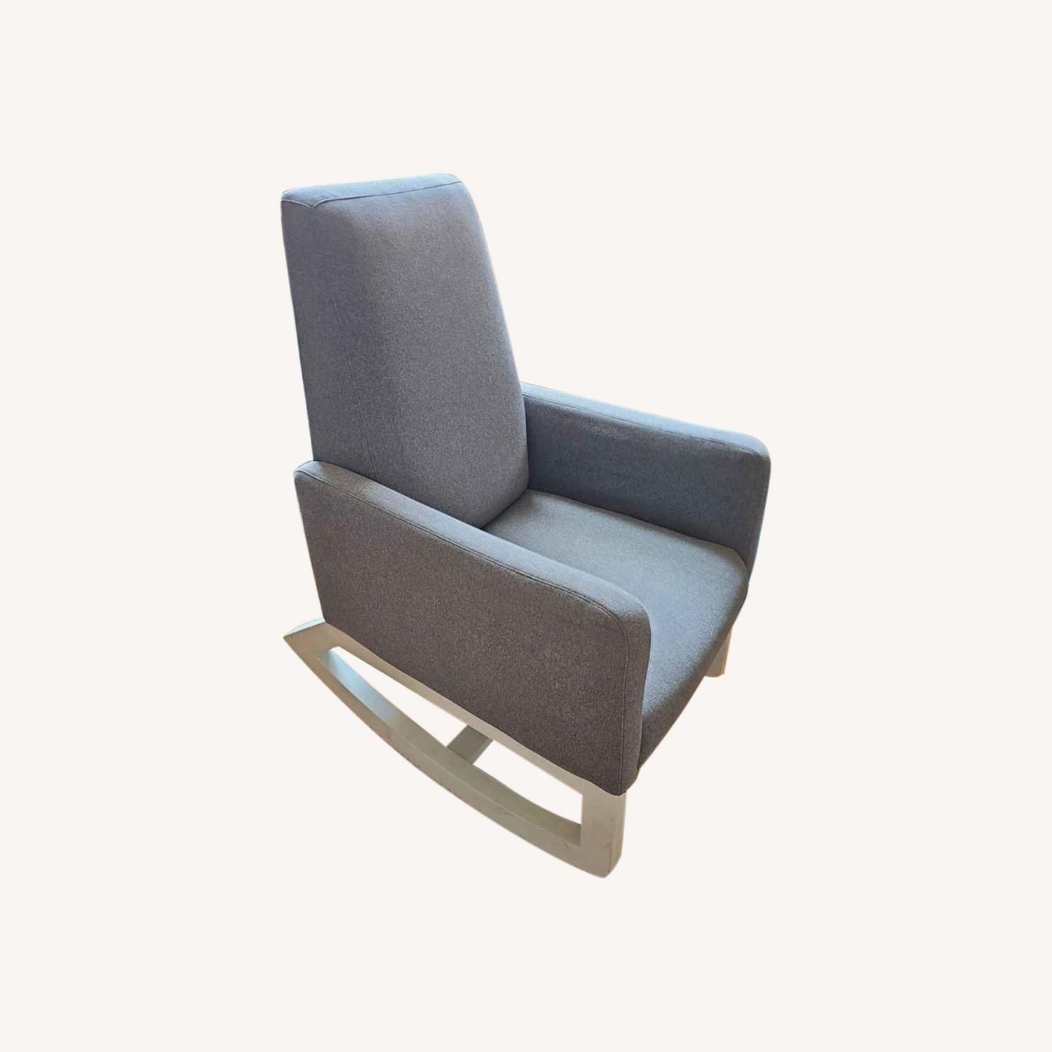 Monte Joya Gray Rocking Nursing Chair - image-0