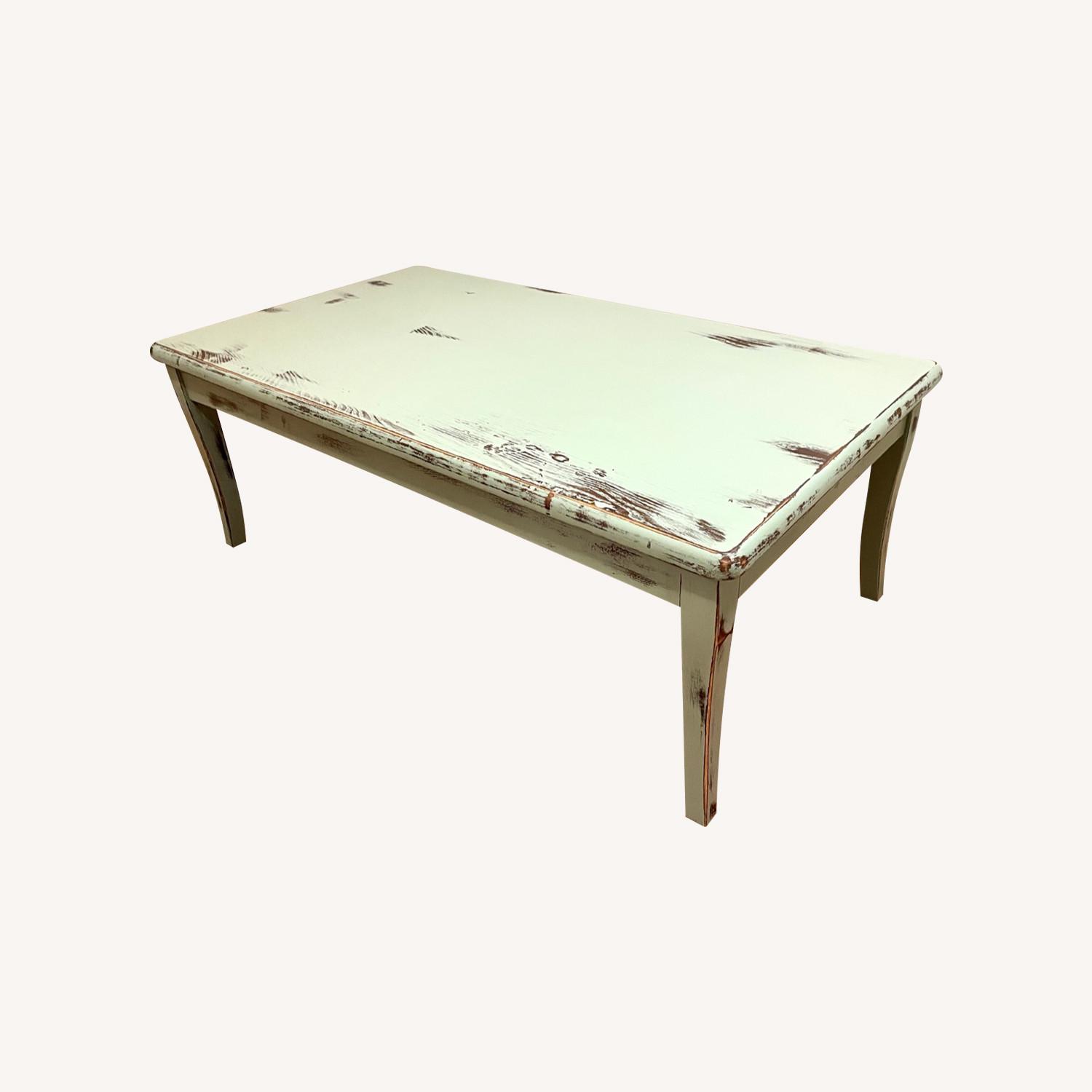 Distressed Look Coffee Table - image-0