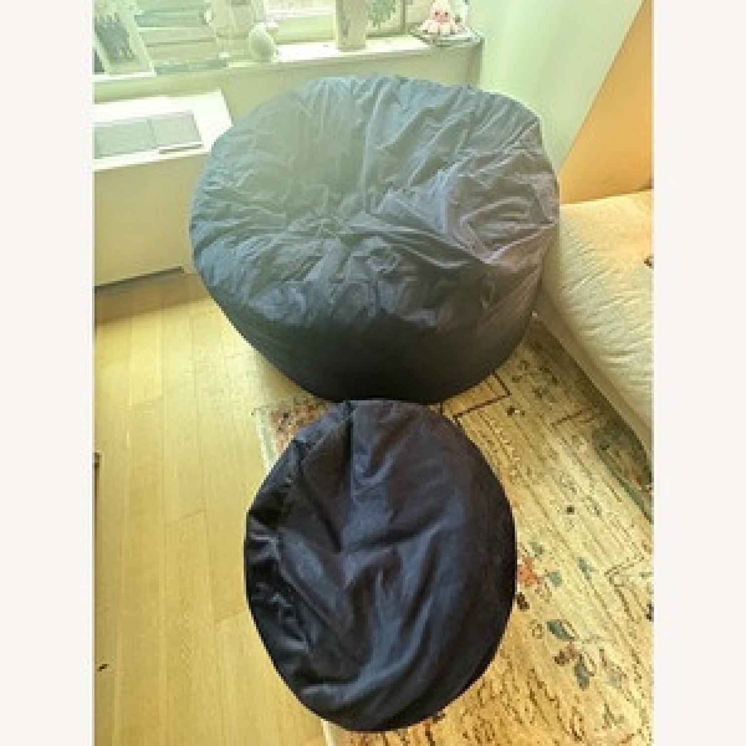 Ultimate Sack 5 Foot Bean Bag Chair & Ottoman - image-3