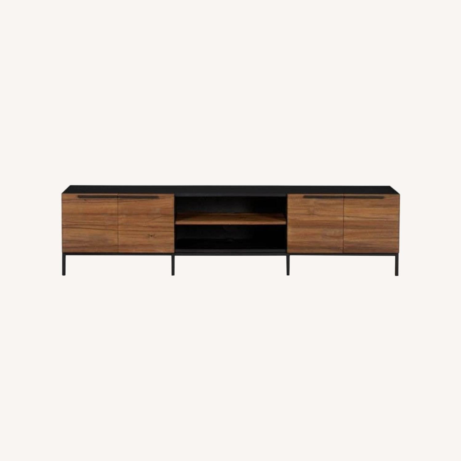 Crate and Barrel Rigby Large Media Console w Base - image-0