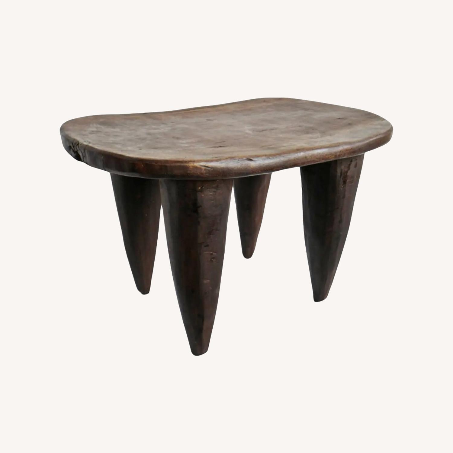 Vintage Senufo Table / Stool - image-0