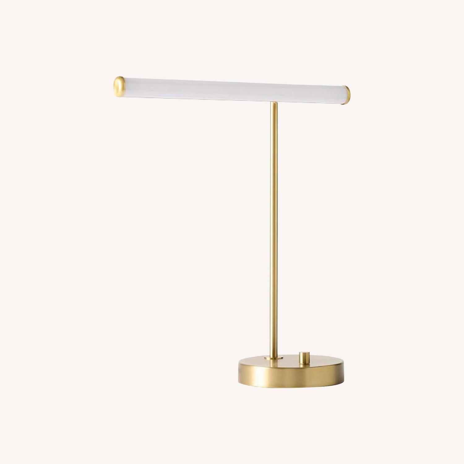 West Elm Light Rod LED USB Table Lamp - image-0