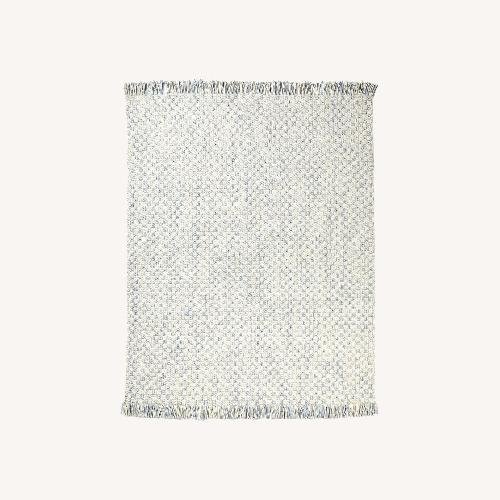 West Elm Entwine Rug, 8x10, White AptDeco