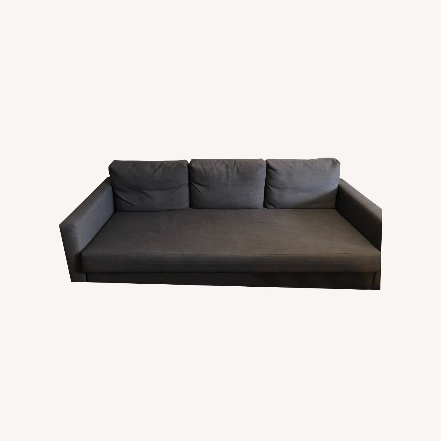 IKEA FRIHETEN Dark Gray Sleeper Sofa - image-0