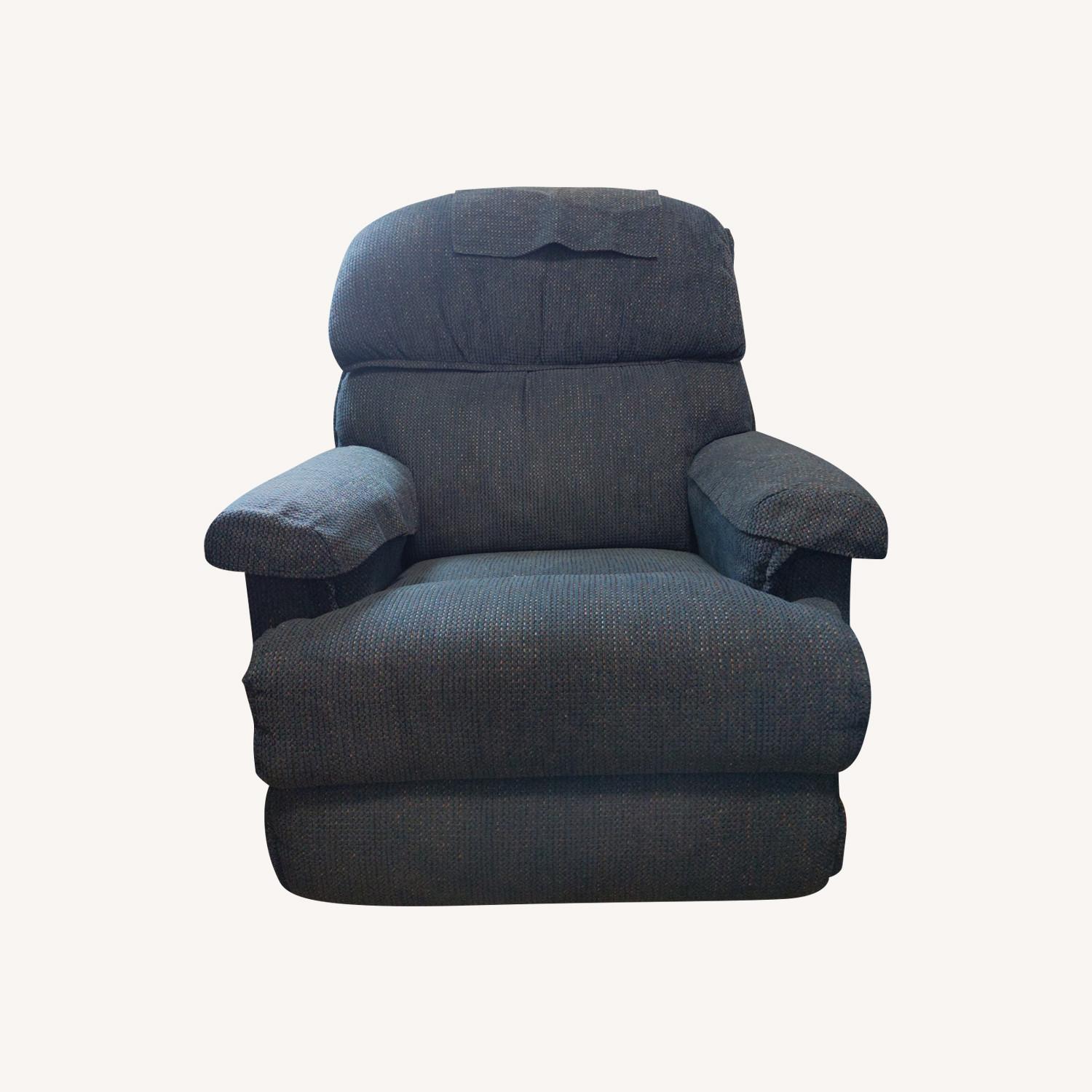 Blue La-Z-Boy Rocking Recliner - AptDeco