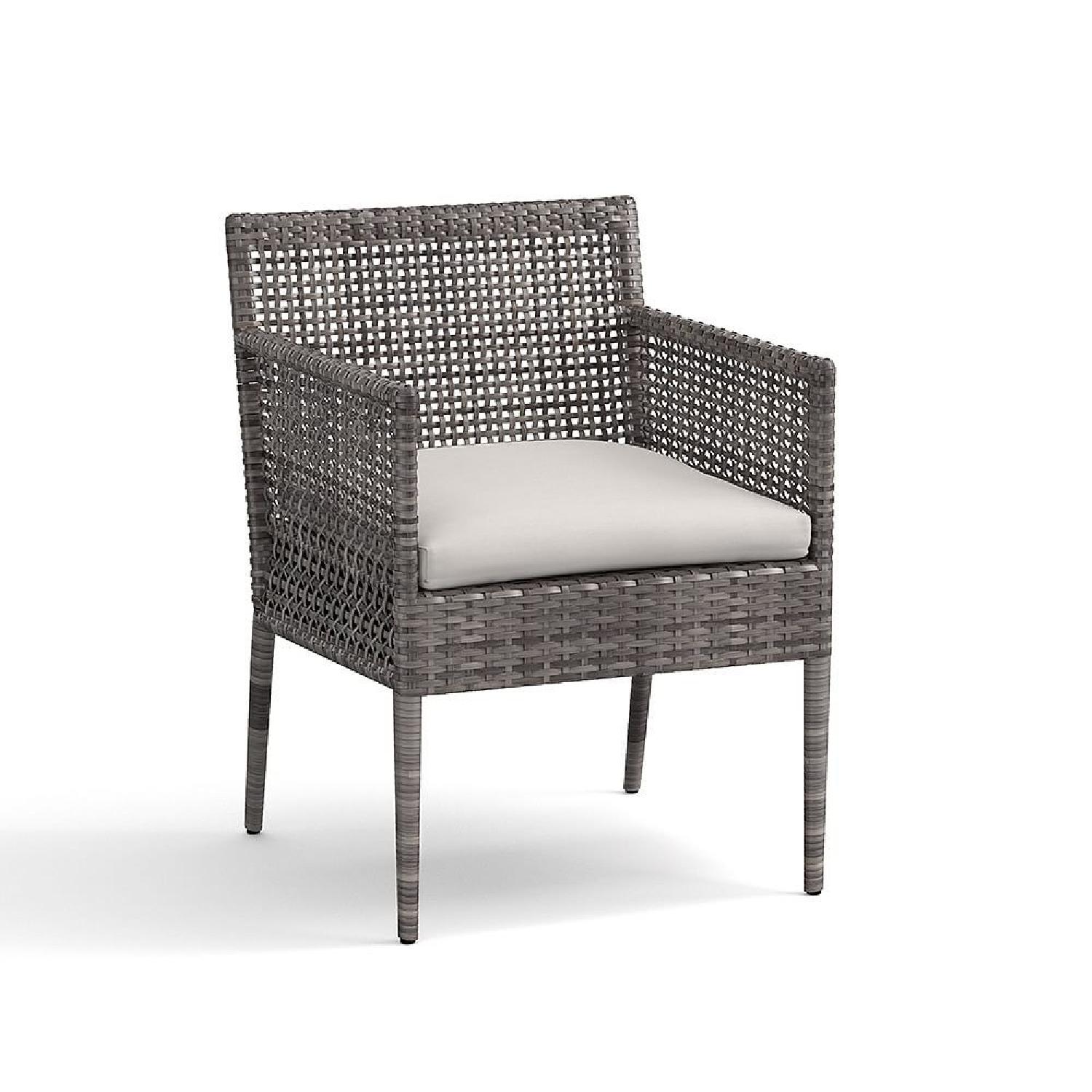 Pottery Barn Cammeray Wicker Dining Chair - image-2