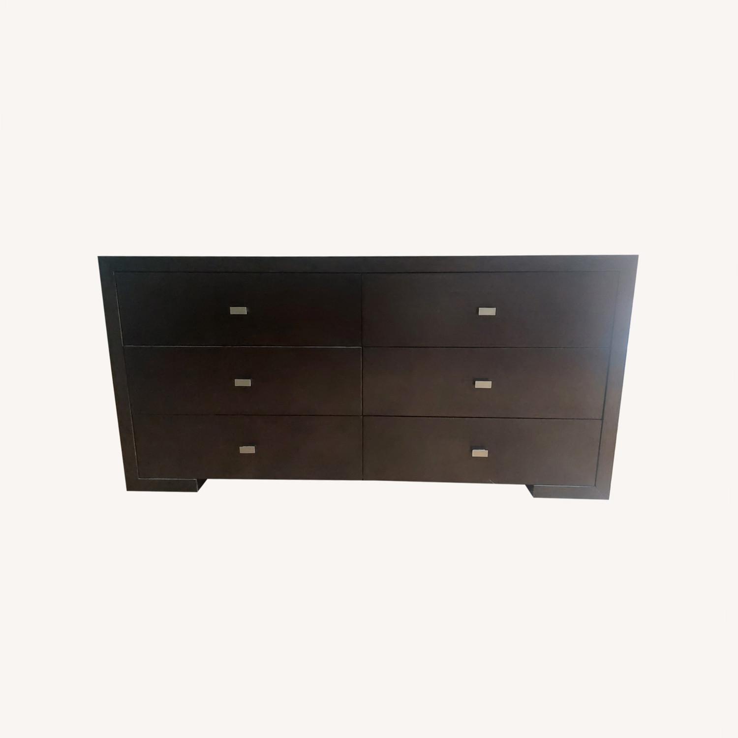 Solid Oak 6 Drawer Dresser in Hastings - image-0