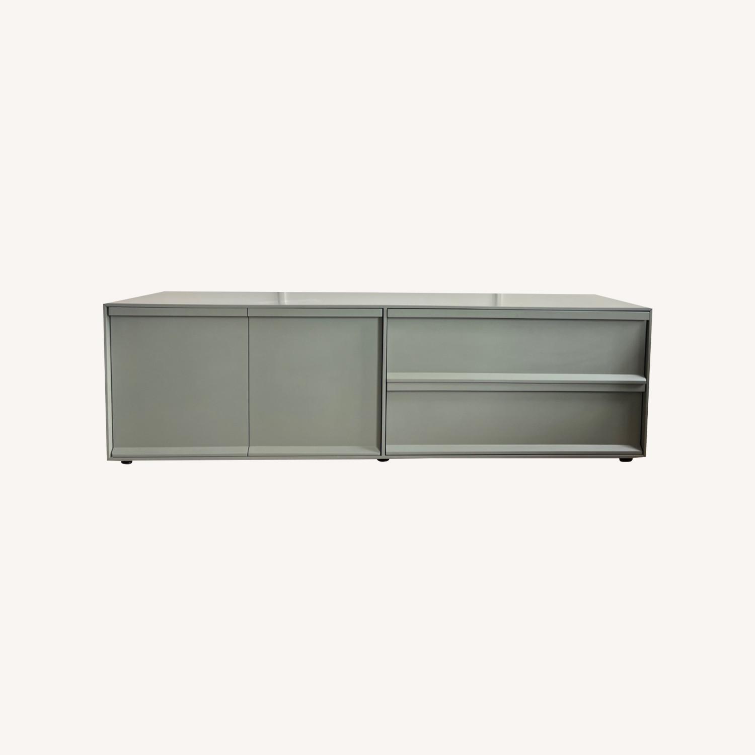 Blu Dot Grey Green TV Console - image-0