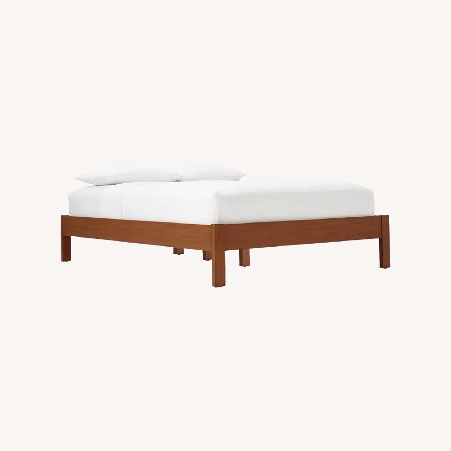 West Elm Simple Bed Frame - image-0