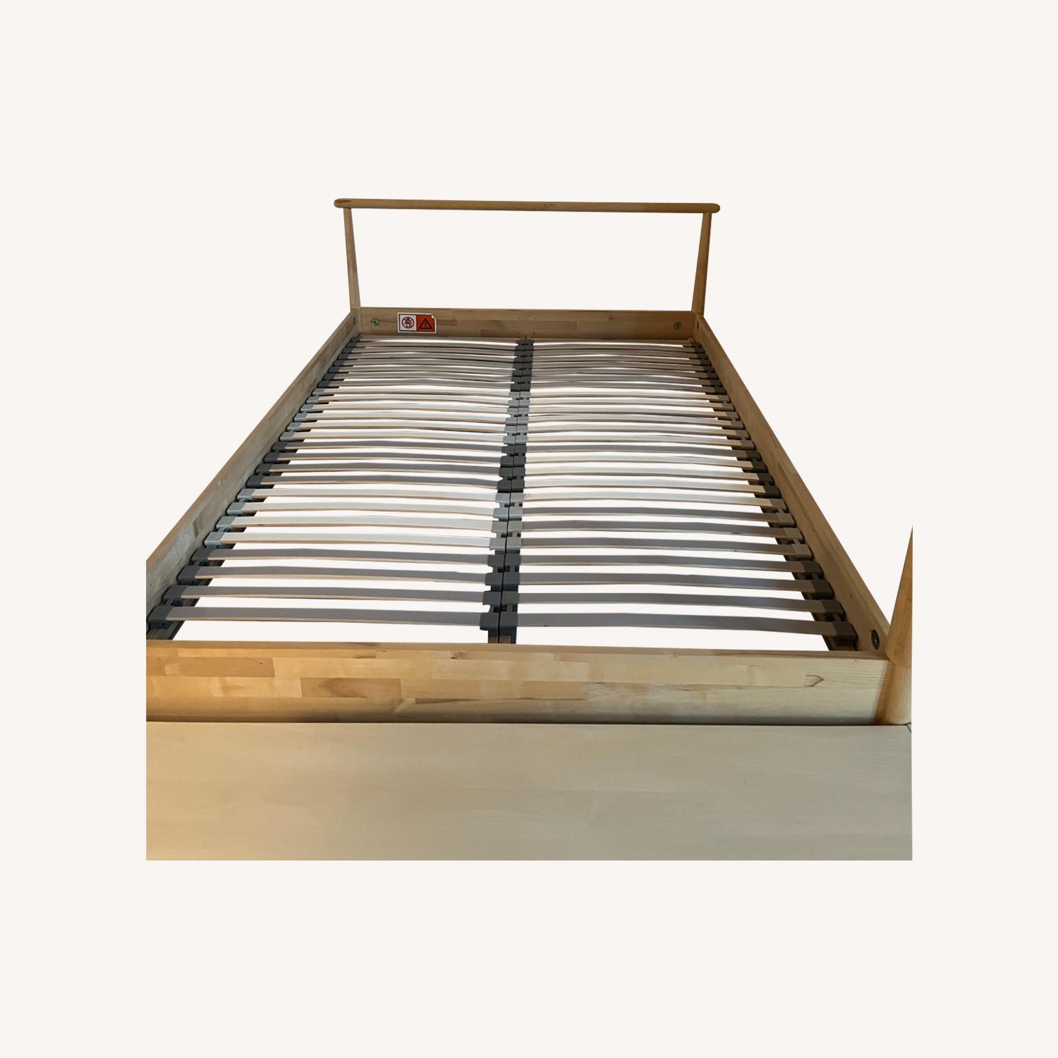 IKEA Gjora Birch Full Size Bed Frame AptDeco