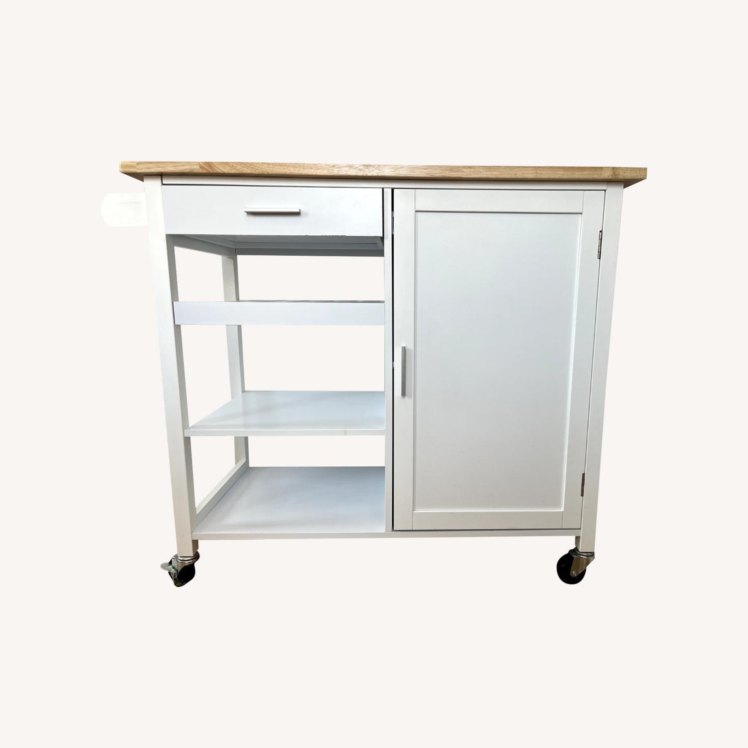 Red Barrel Studio Solid Wood Kitchen Island - AptDeco