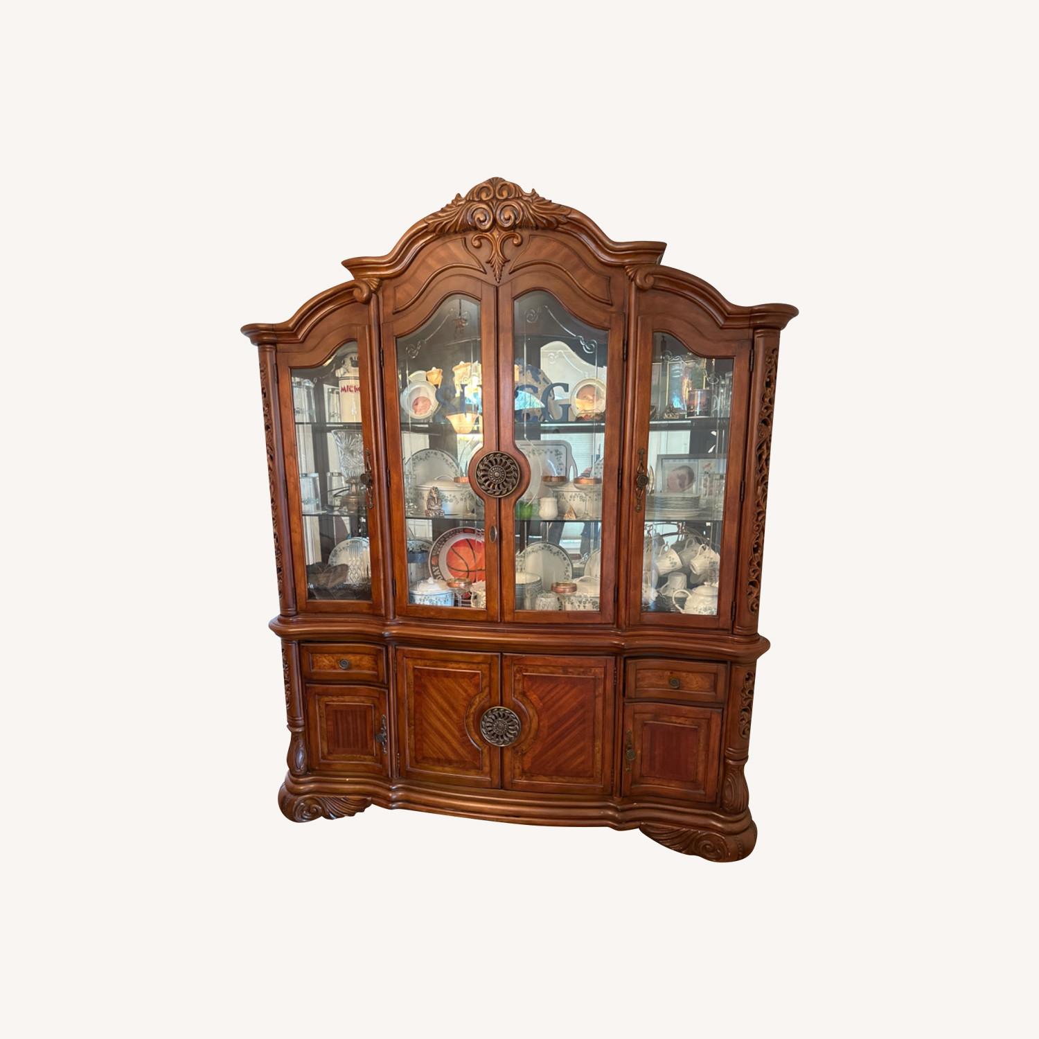 Michael Amini Furniture Designs Hutch - image-0