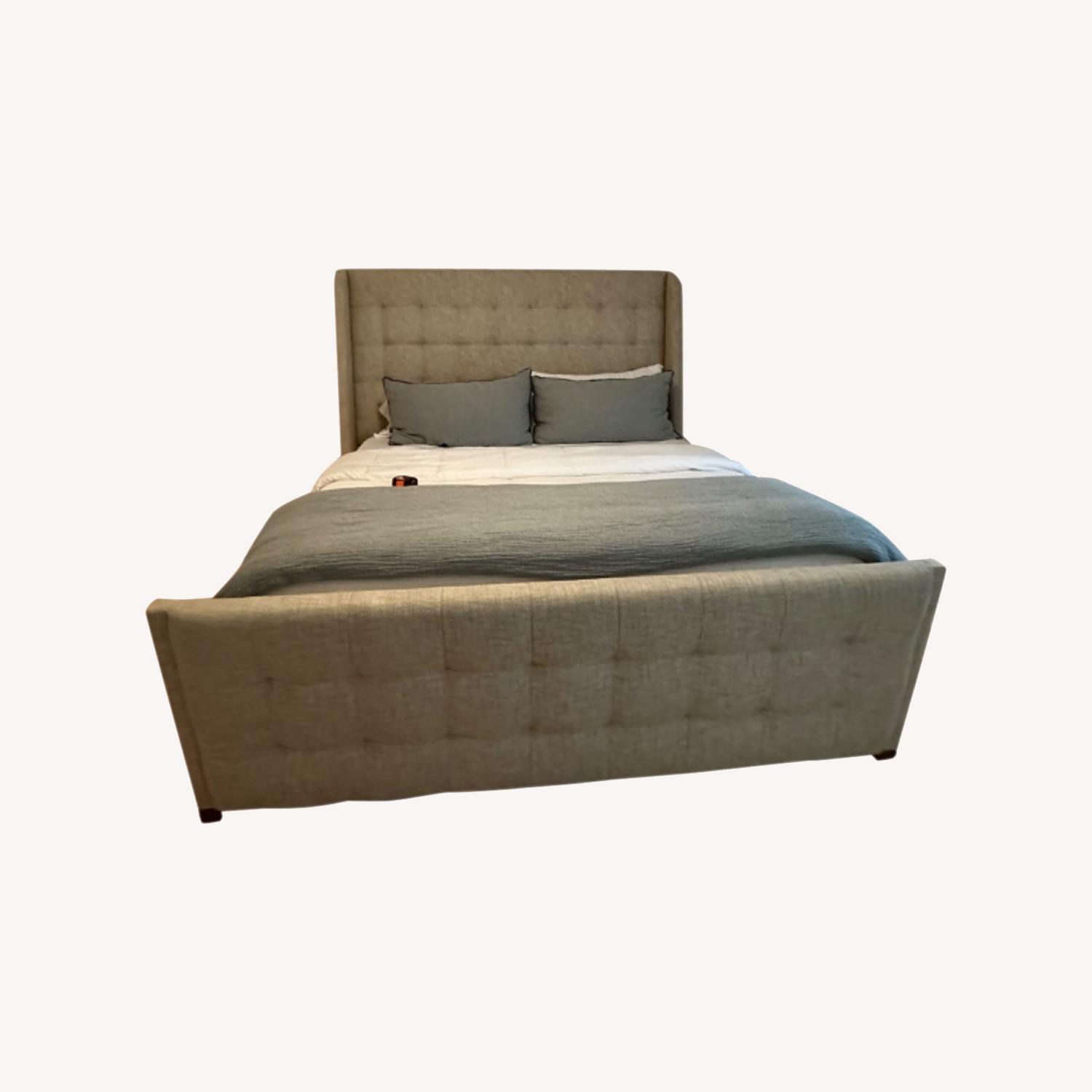 Arhaus King Fabric Bed - image-0
