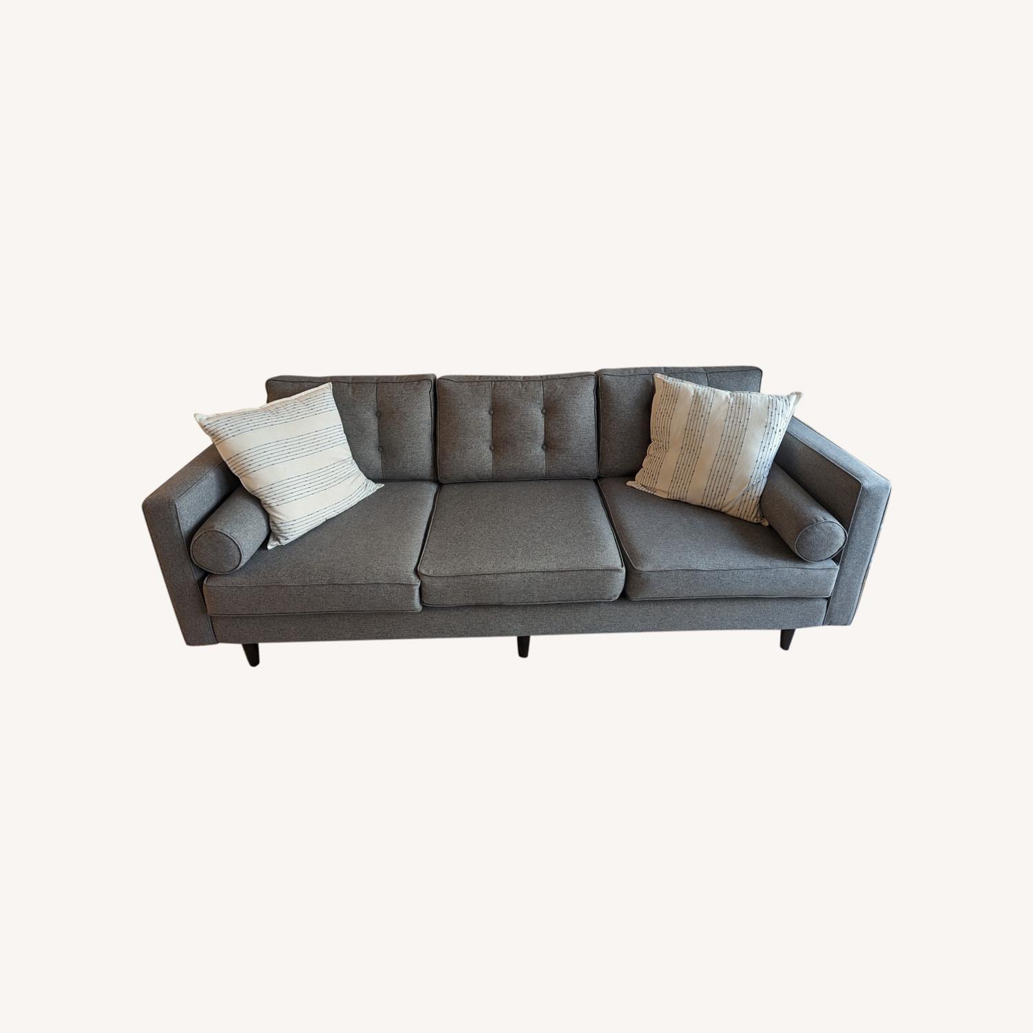 Joybird Braxton Sofa in Taylor Felt Gray AptDeco