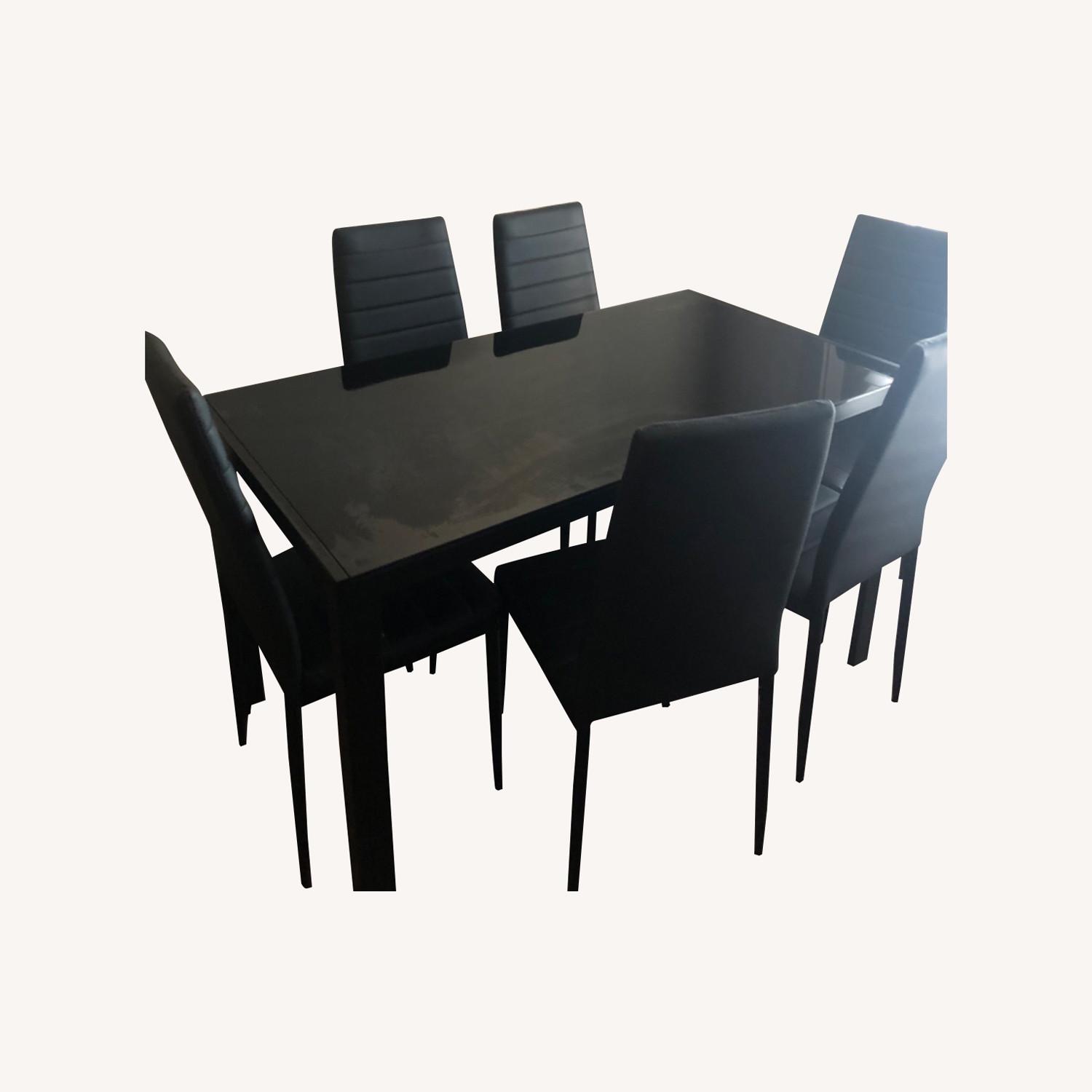 Black Small Table - image-0
