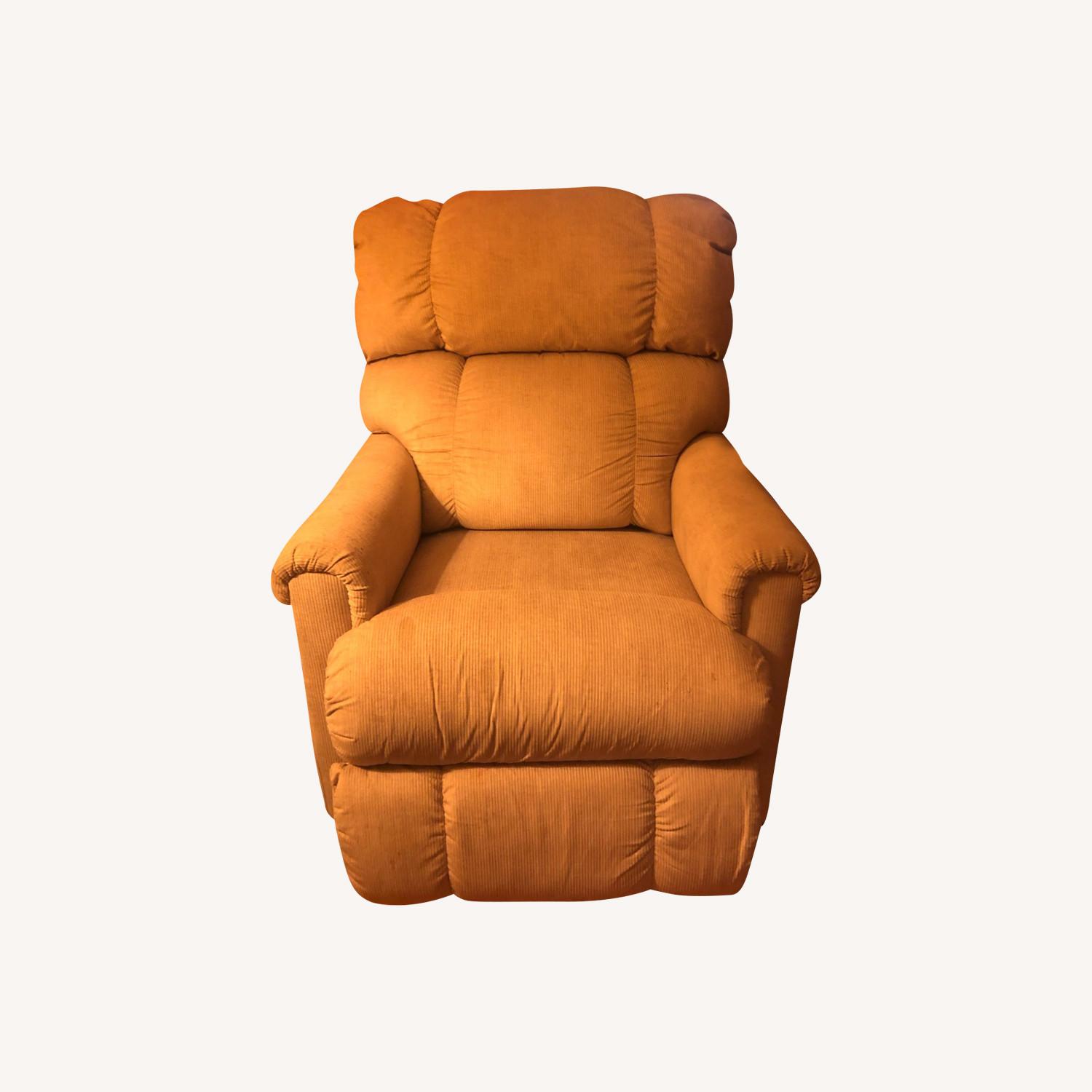 La-Z-Boy Sand Colored Recliner with Electric Lift - image-0