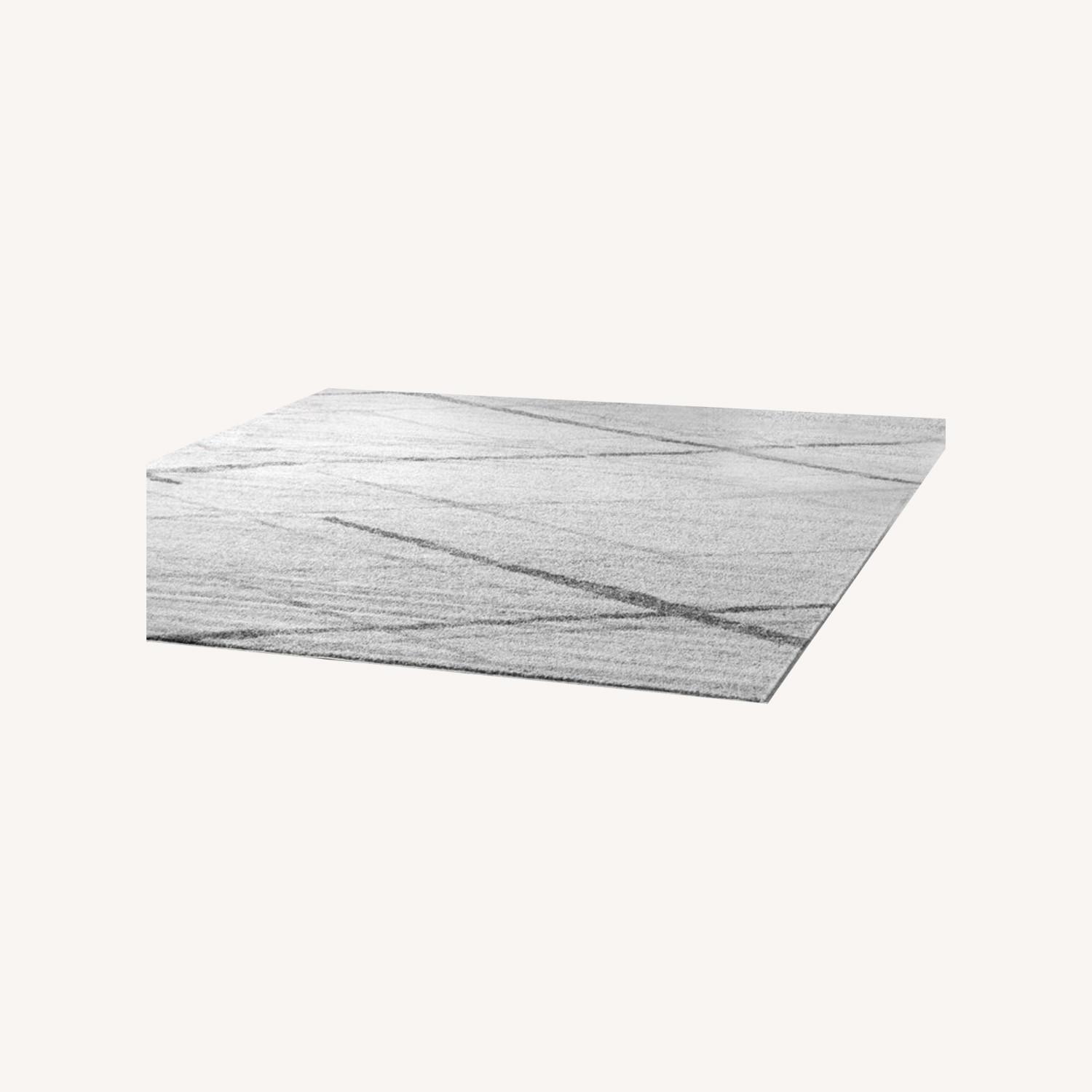 Wayfair Light Gray Rectangular Area Rug - image-11