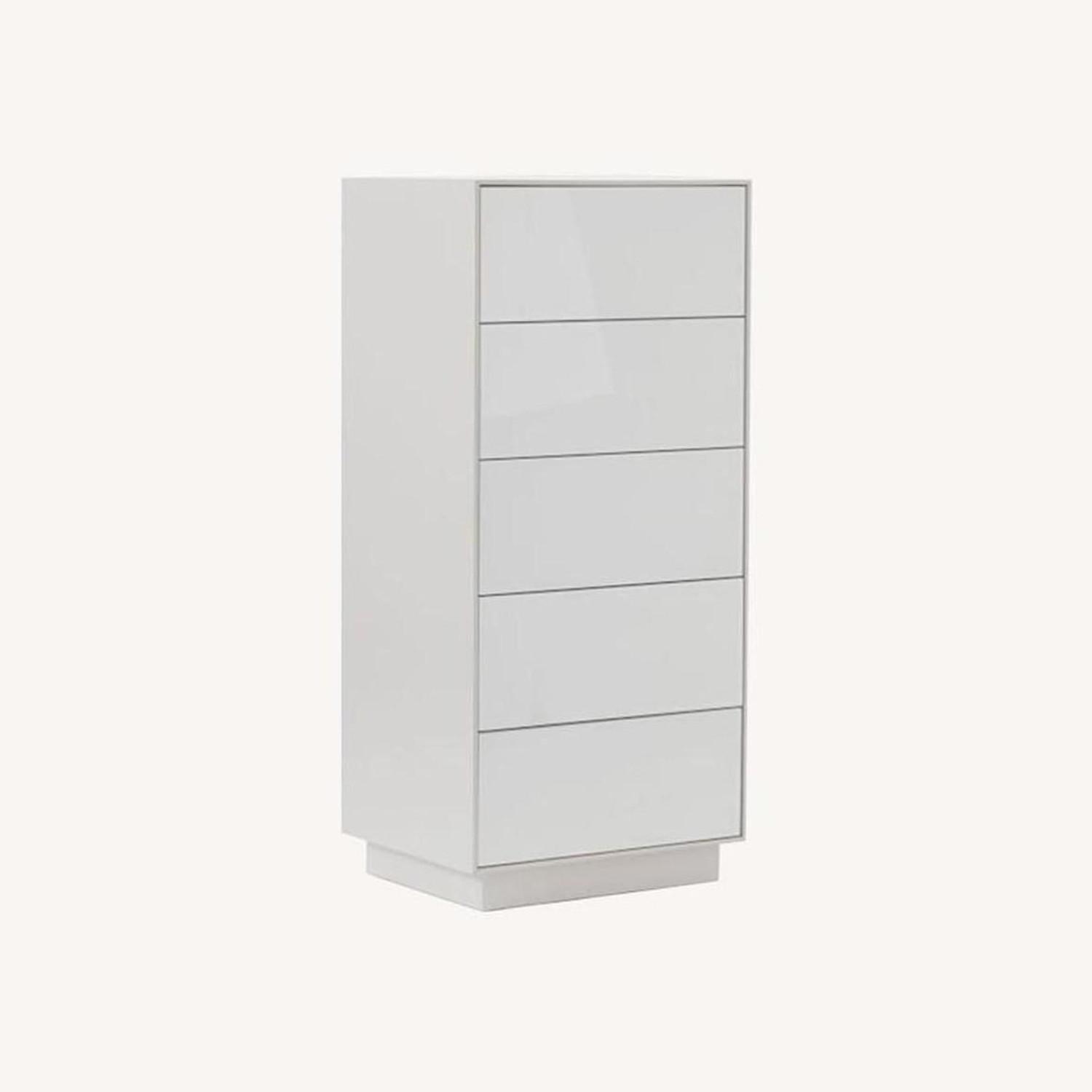 West Elm Emilia 5-Drawer Dresser (23") - Haze - image-0