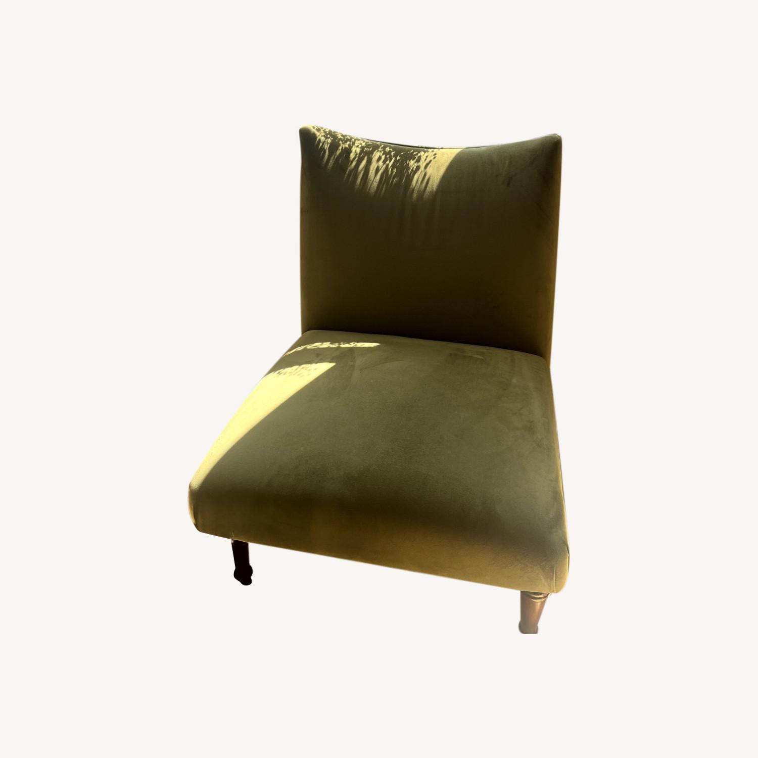 Custom Green Living Room Chair - image-0