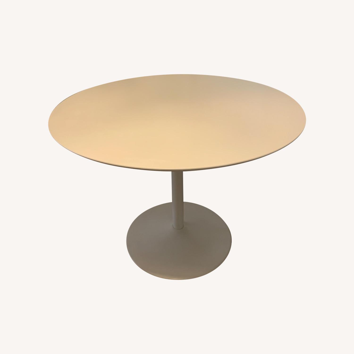 CB2 White Dining Table - image-0