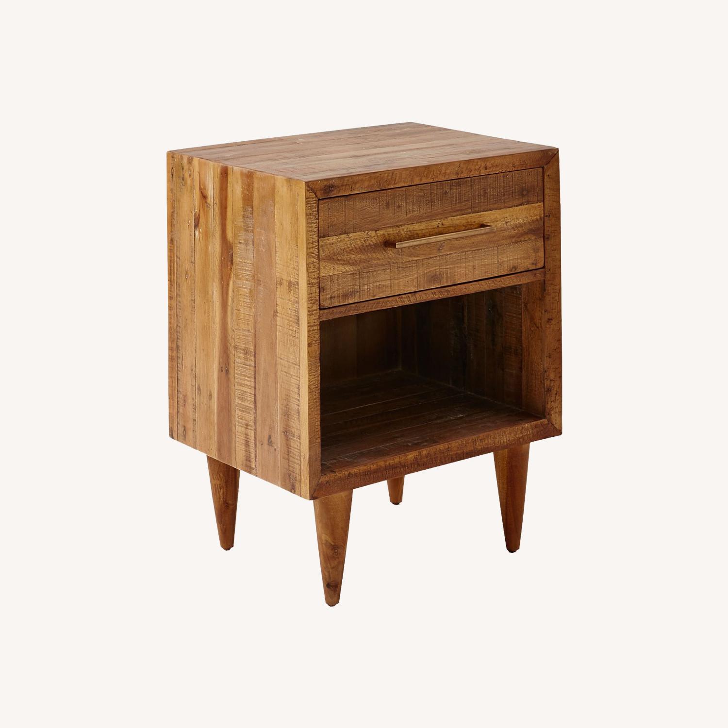 Pottery Barn Alexa Reclaimed Wood Nightstand (22") - image-0