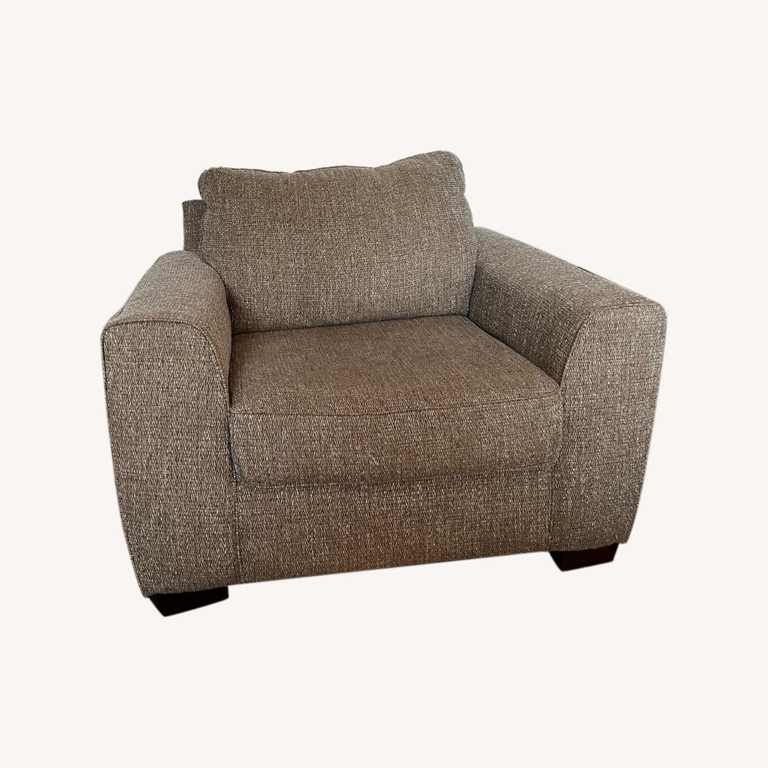 Lane Brown Sofa Chair - image-0