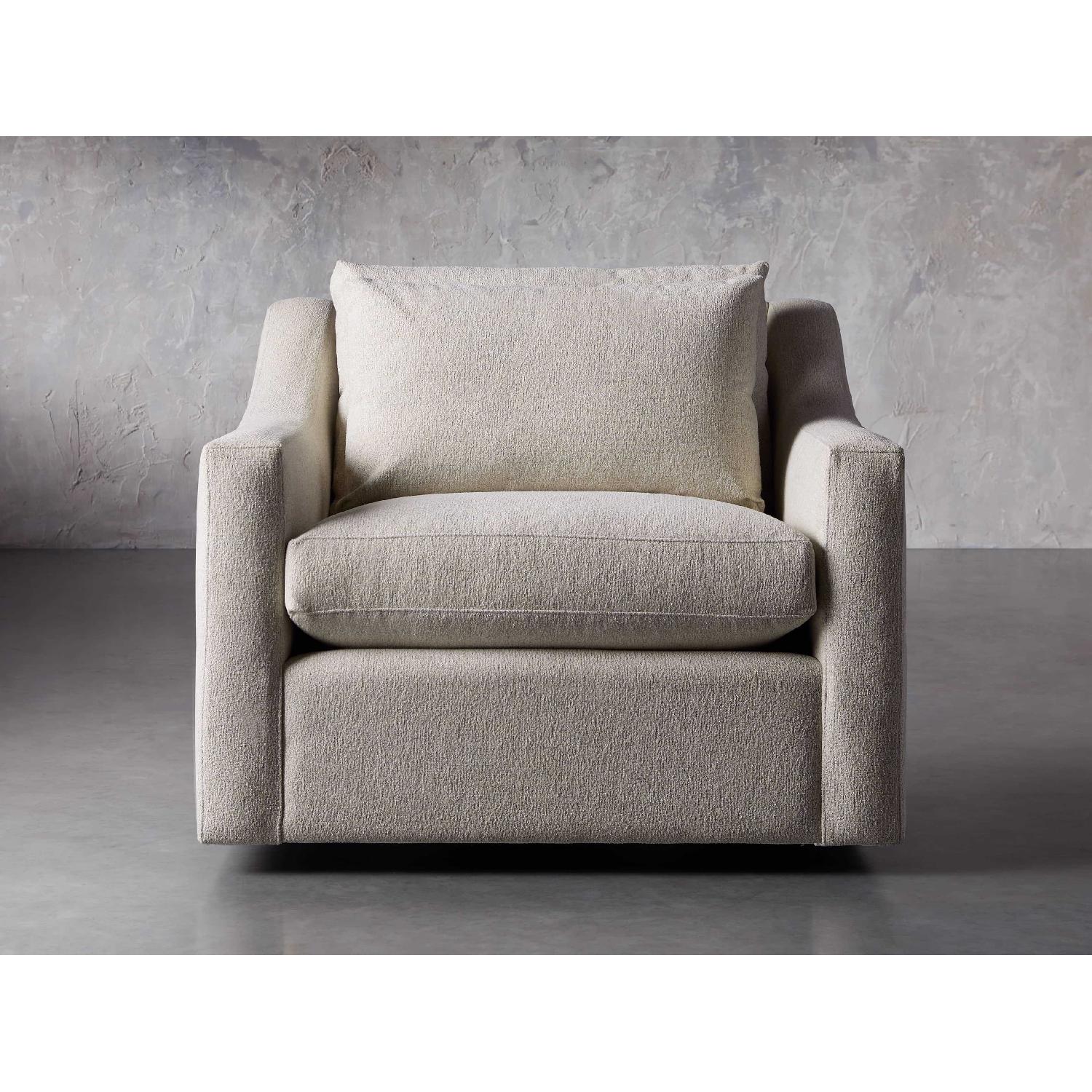 Arhaus Ashby Swivel Chair - image-4