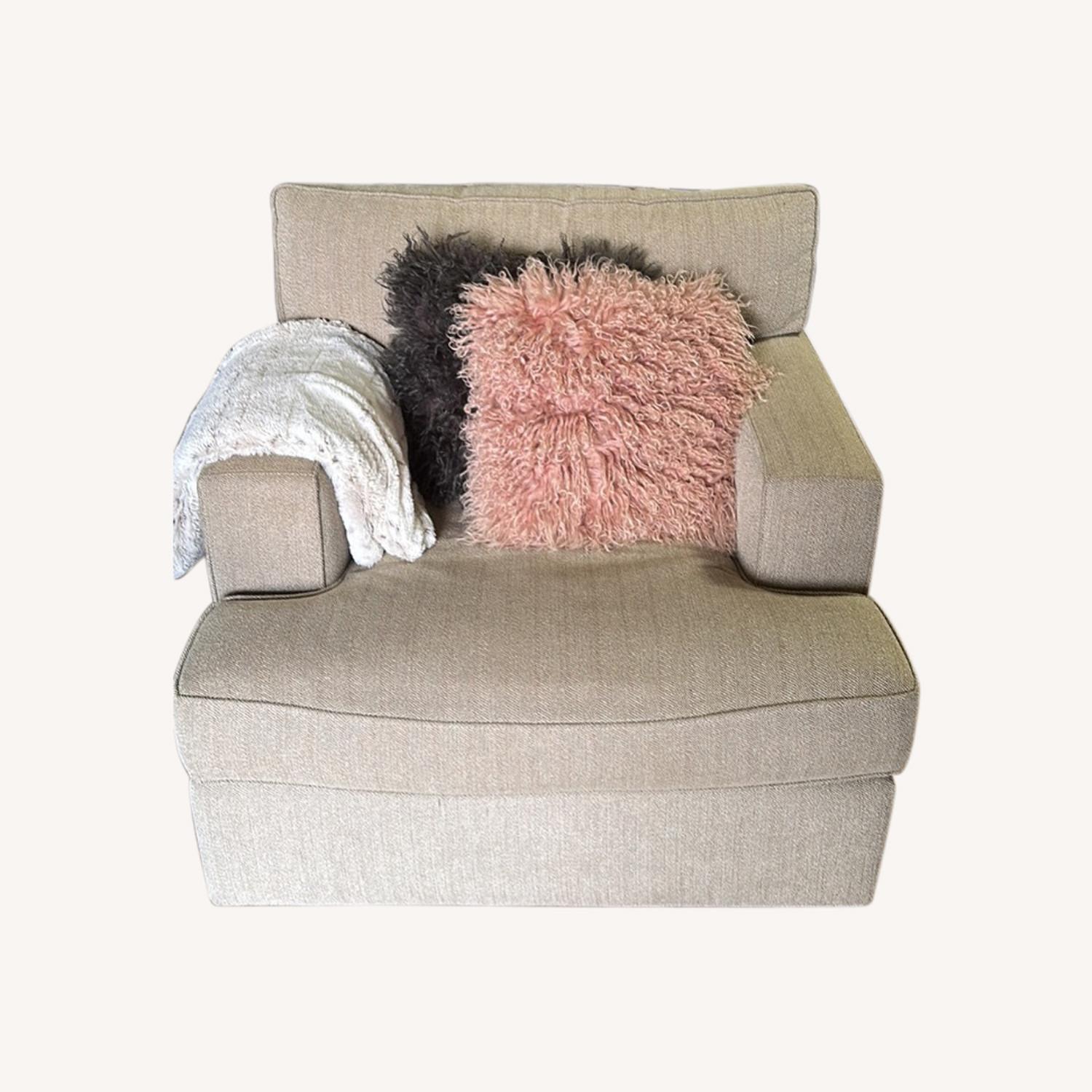 Arhaus Ashby Swivel Chair AptDeco