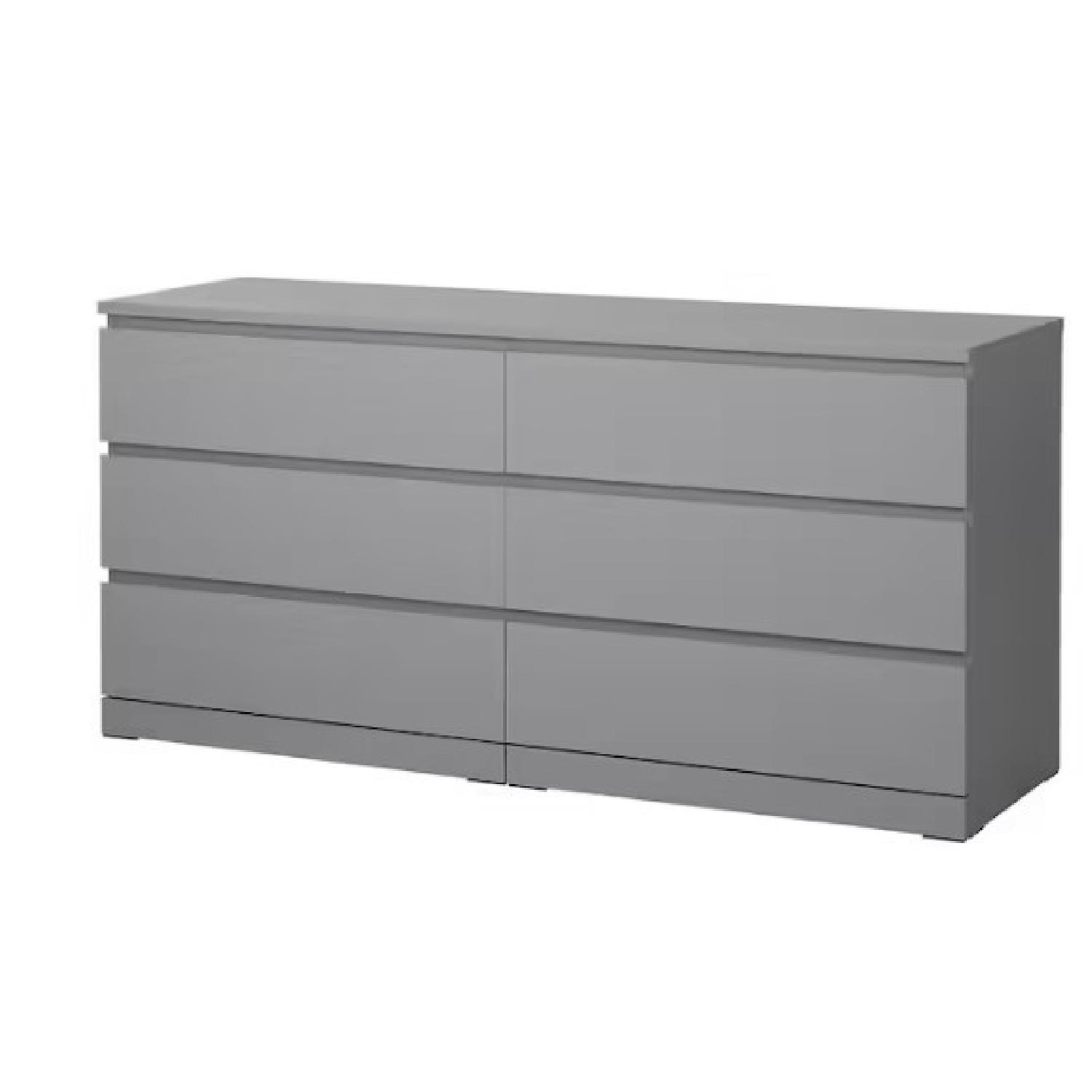 IKEA Wide Six Drawer Dresser - image-4