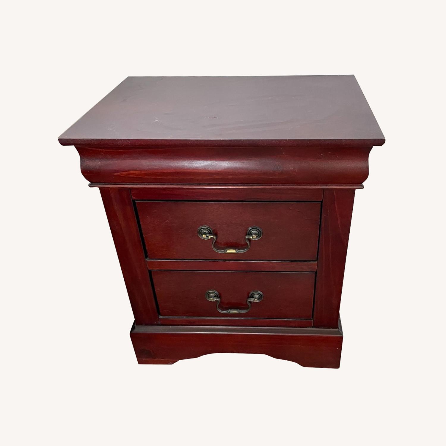 Macy's 2 Mahagony Nightstands AptDeco