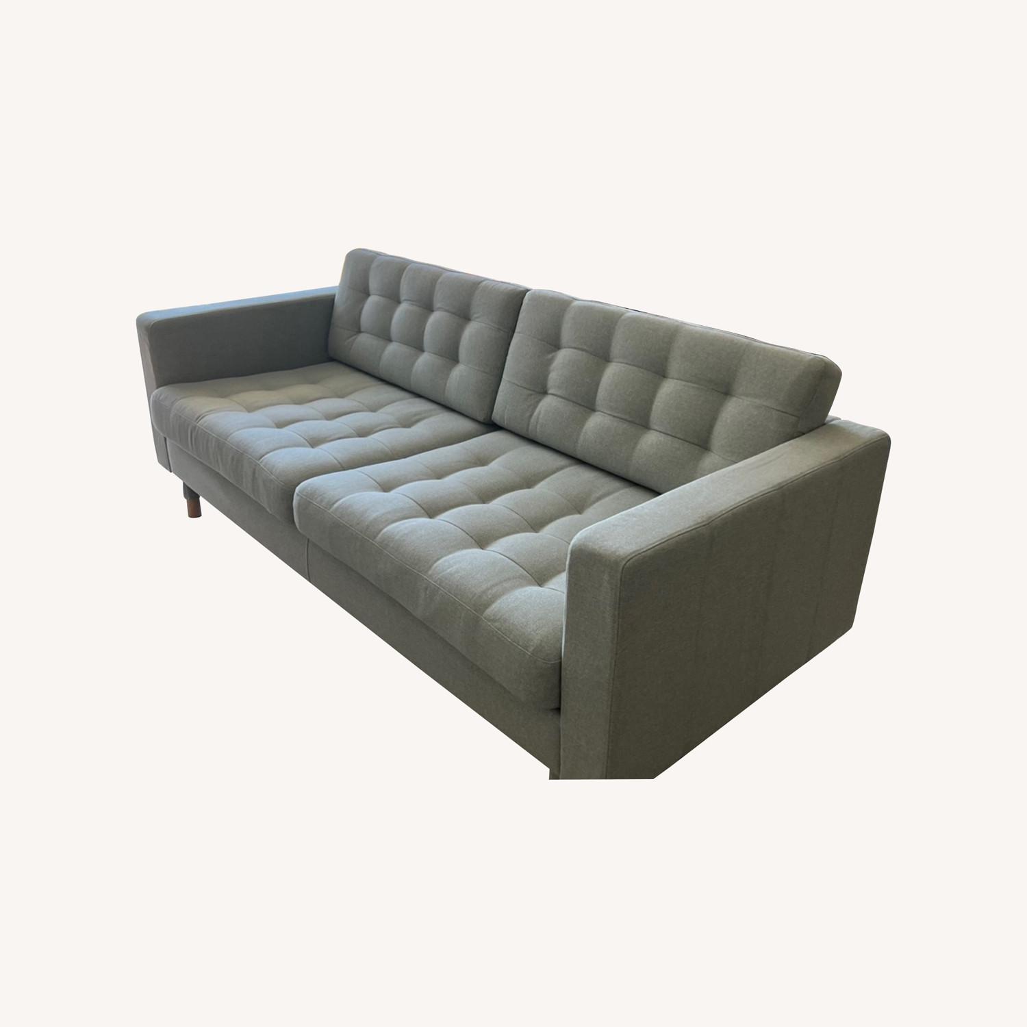 IKEA Light Green Loveseat - image-0