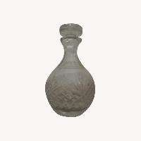 Astral Cut Crystal "Joan" Decanter - Belly Style