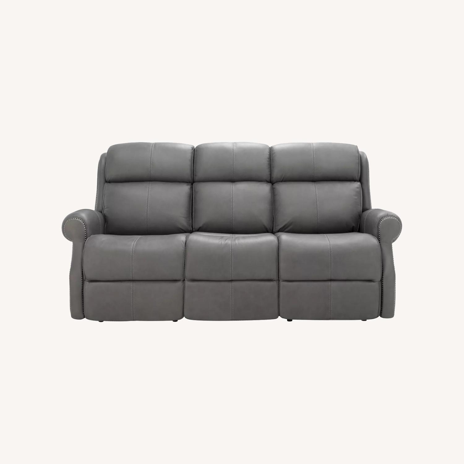 Raymour & Flanigan Cabella Power Sofa With Power Headrest - image-0