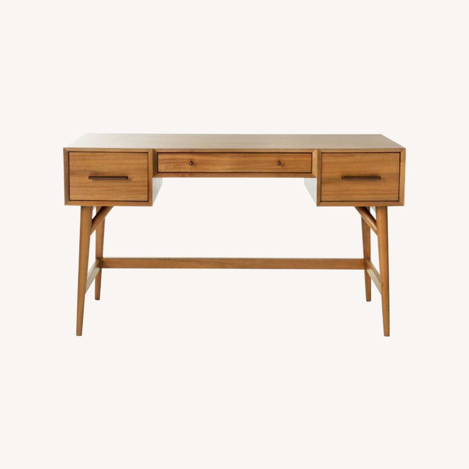 West Elm Acorn Mid-Century Desk - image-0