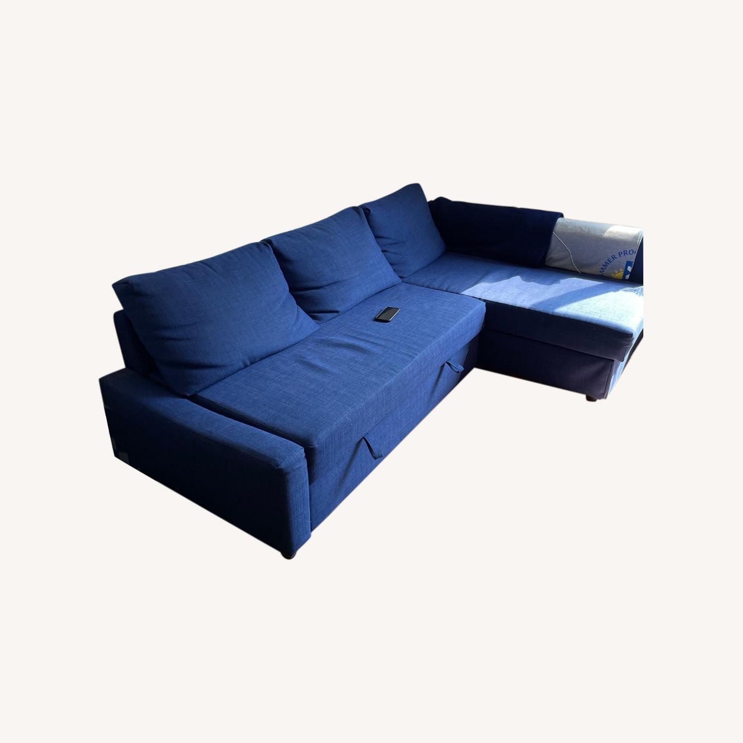IKEA Friheten Sleeper Sectional Couch - image-0
