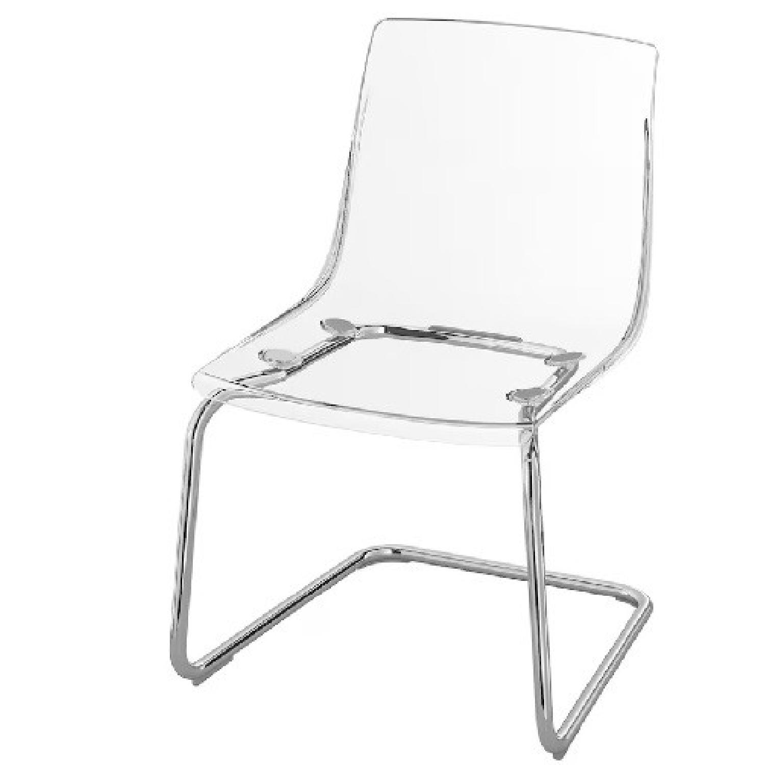 IKEA Tobias Clear Chair Set - image-6