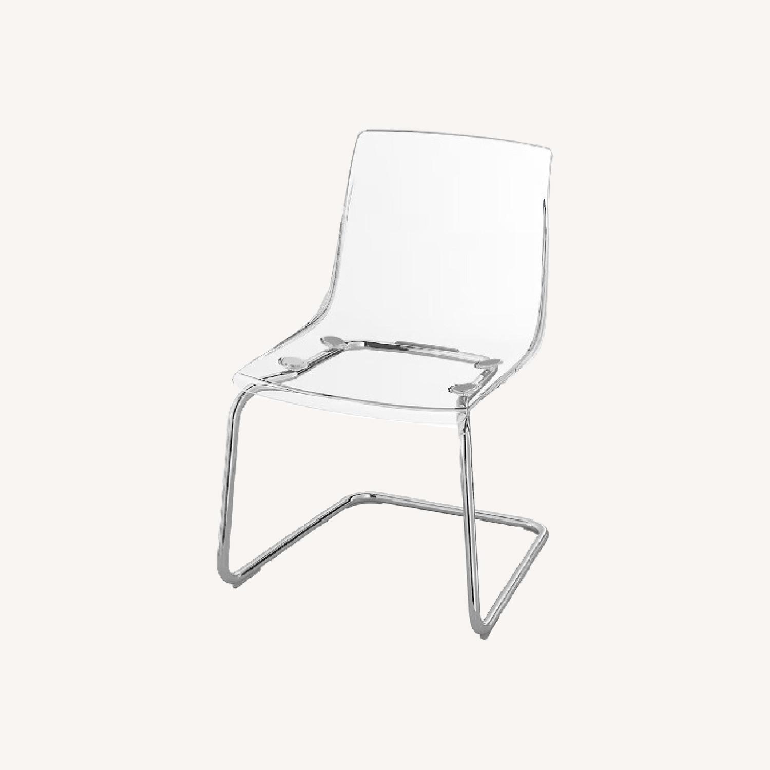 IKEA Tobias Clear Chair Set - image-7