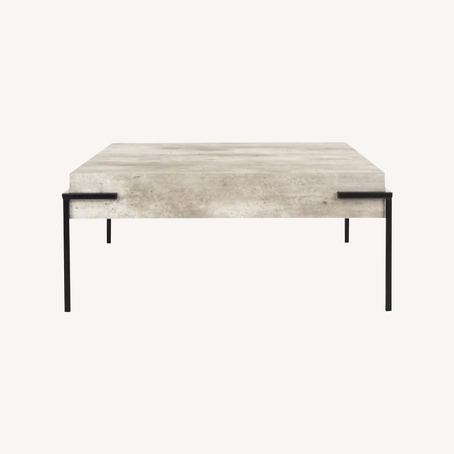 Safavieh Faux Concrete Coffee Table - image-0