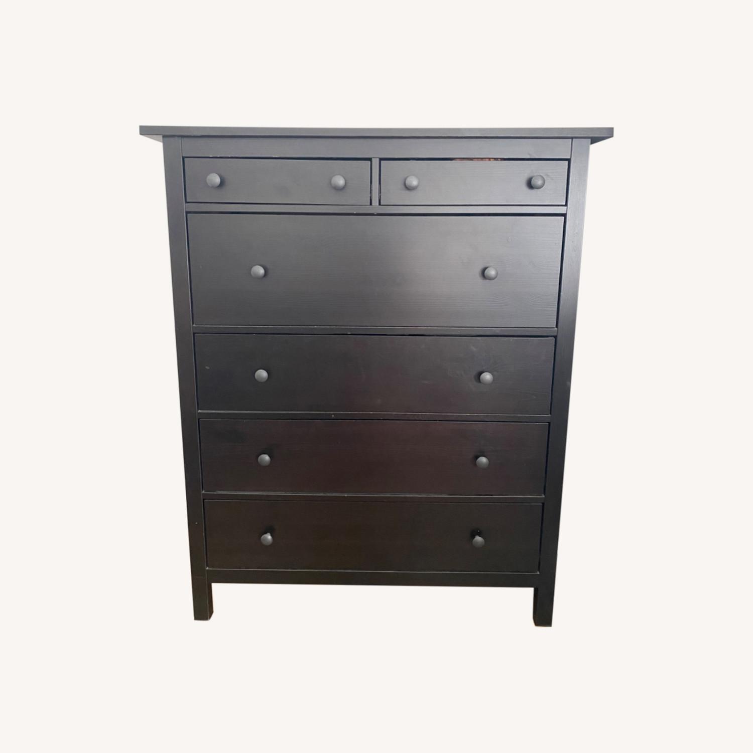 IKEA BlackBrown Dresser AptDeco