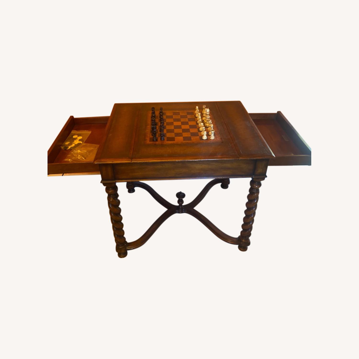 Theodore Alexander Game Table - image-0