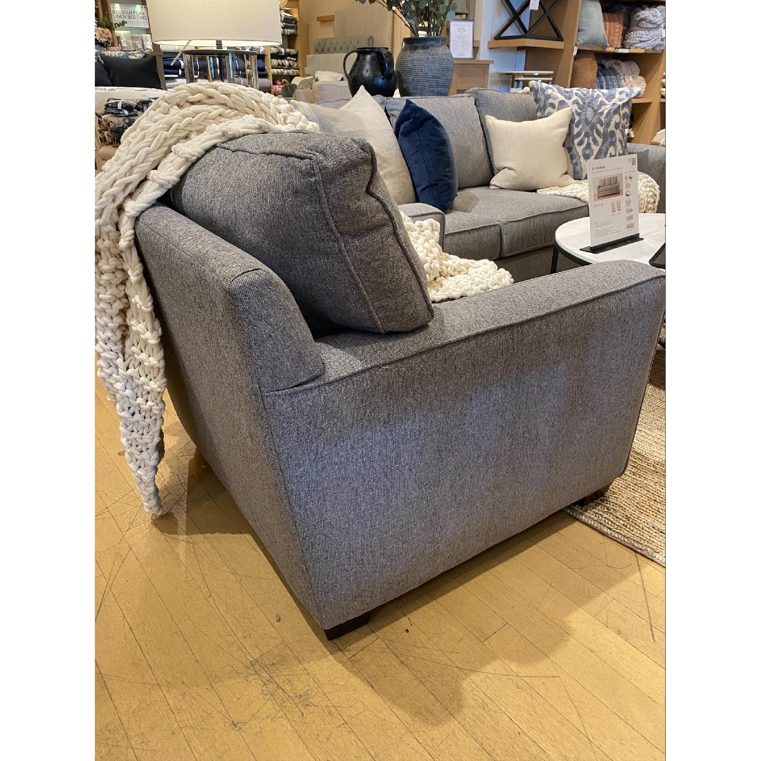 Pottery Barn Buchanan Square Upholstered Armchair - image-1