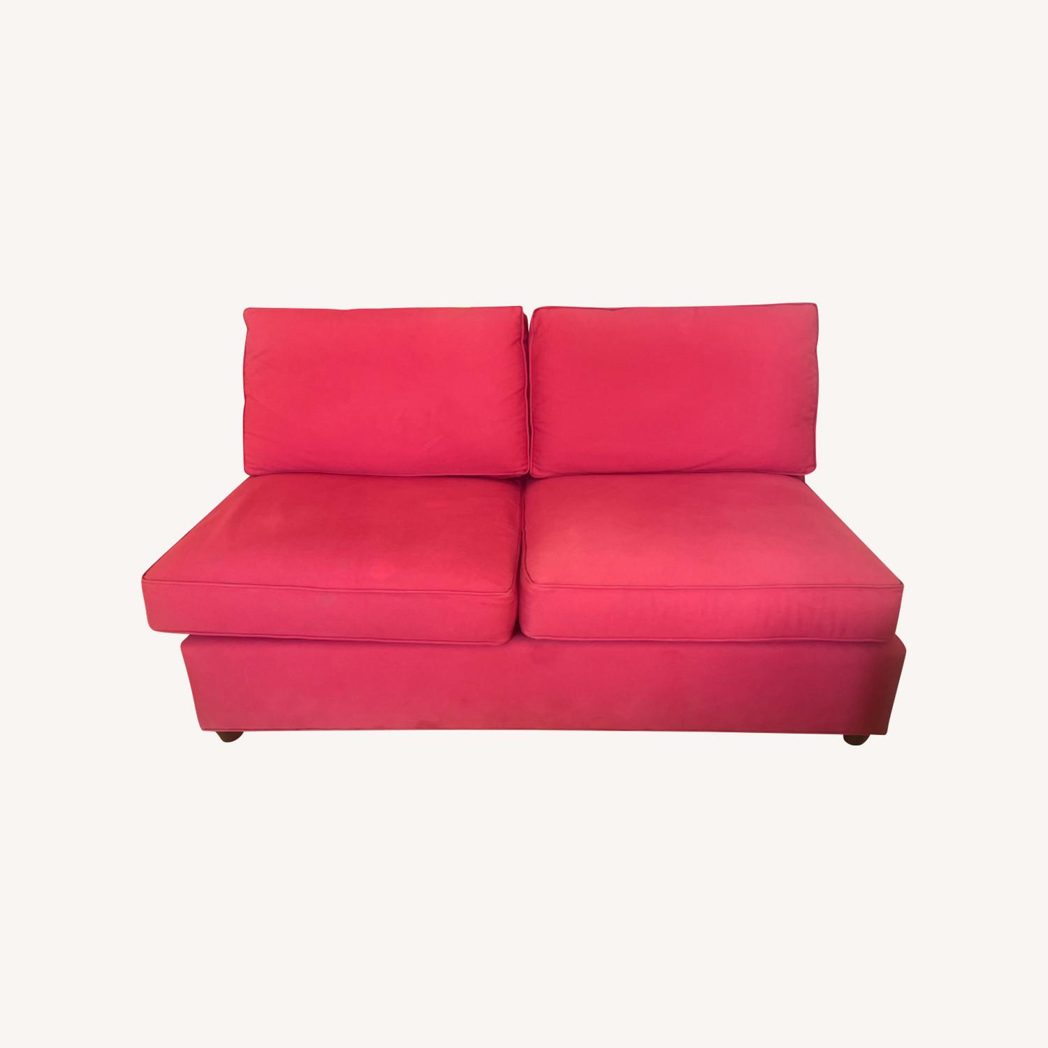 Crate & Barrel Loveseat - image-0