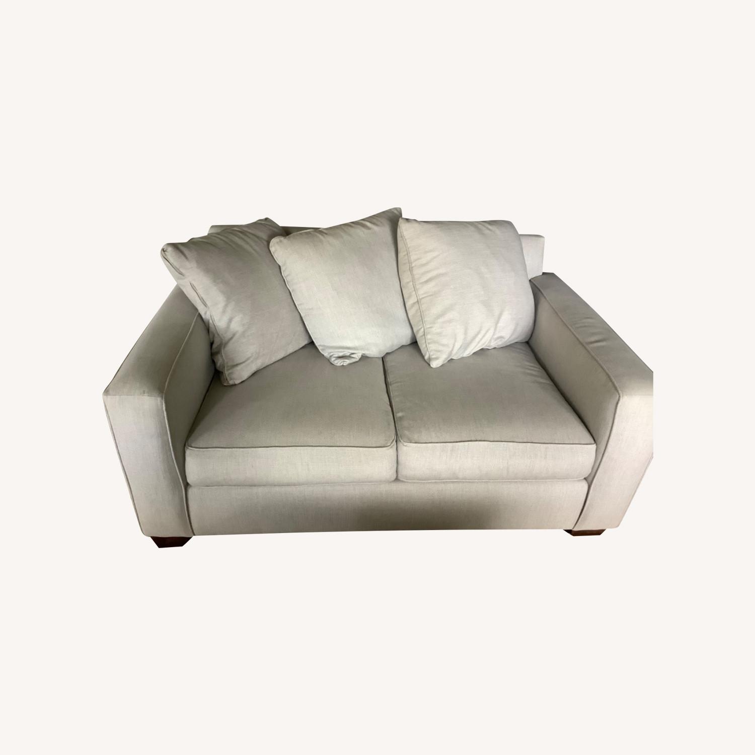 Pottery Barn PB Comfort Loveseat AptDeco